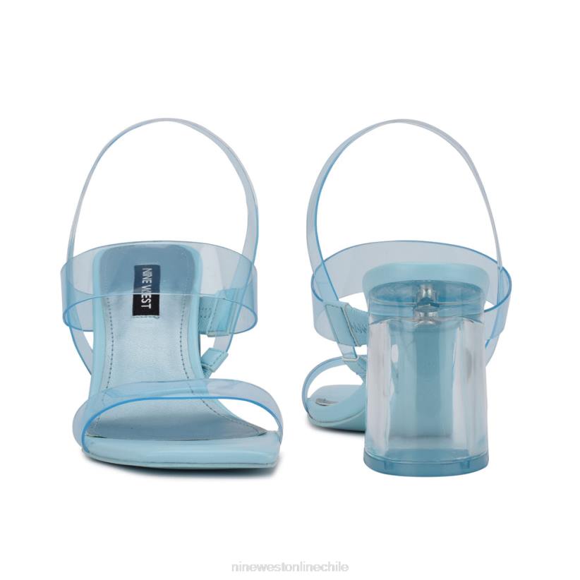 Nine West sandalias tacon tenia 2Z2T1951 azul Nine West zapatillas chile