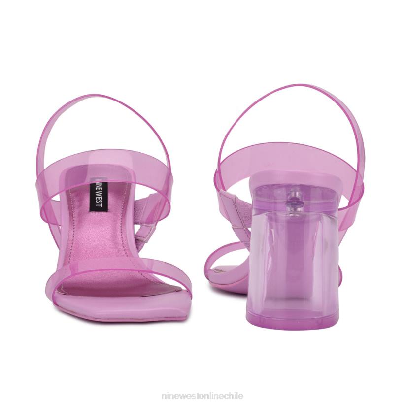 Nine West sandalias tacon tenia 2Z2T1953 rosa Nine West chile outlet