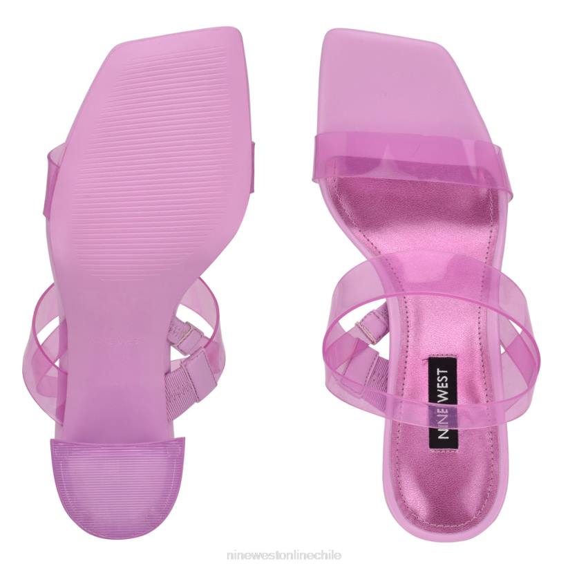 Nine West sandalias tacon tenia 2Z2T1953 rosa Nine West chile outlet