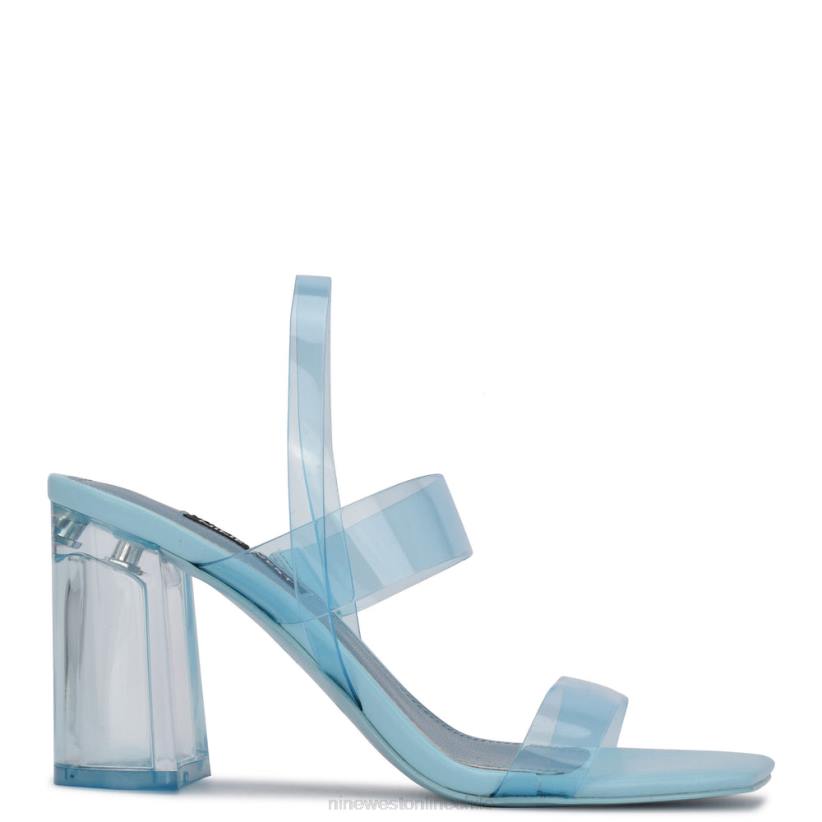 Nine West sandalias tacon tenia 2Z2T546 azul Nine West sandals