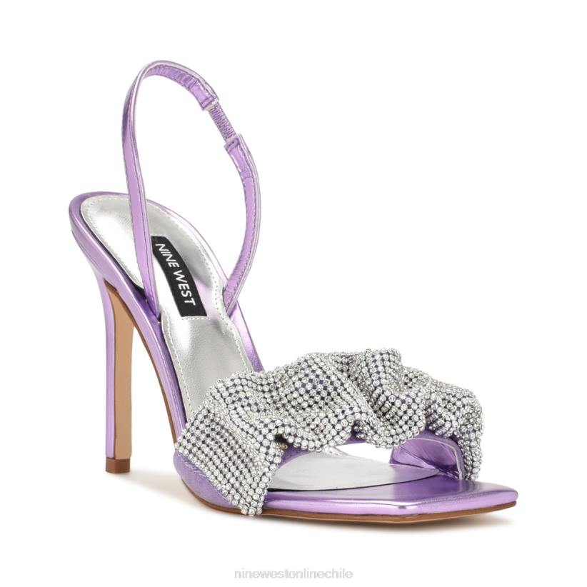 Nine West sandalias taray 2Z2T1860 cristal violeta claro Nine West sandals