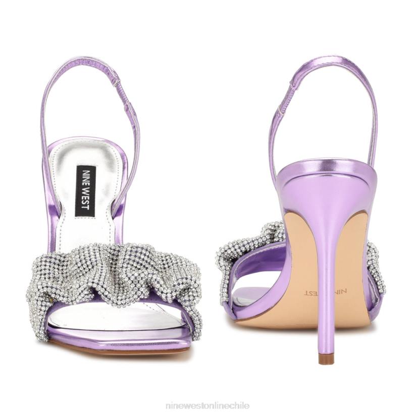 Nine West sandalias taray 2Z2T1860 cristal violeta claro Nine West sandals