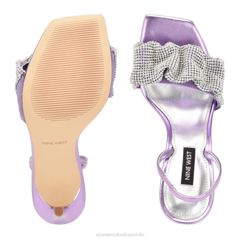 Nine West sandalias taray 2Z2T1860 cristal violeta claro Nine West sandals