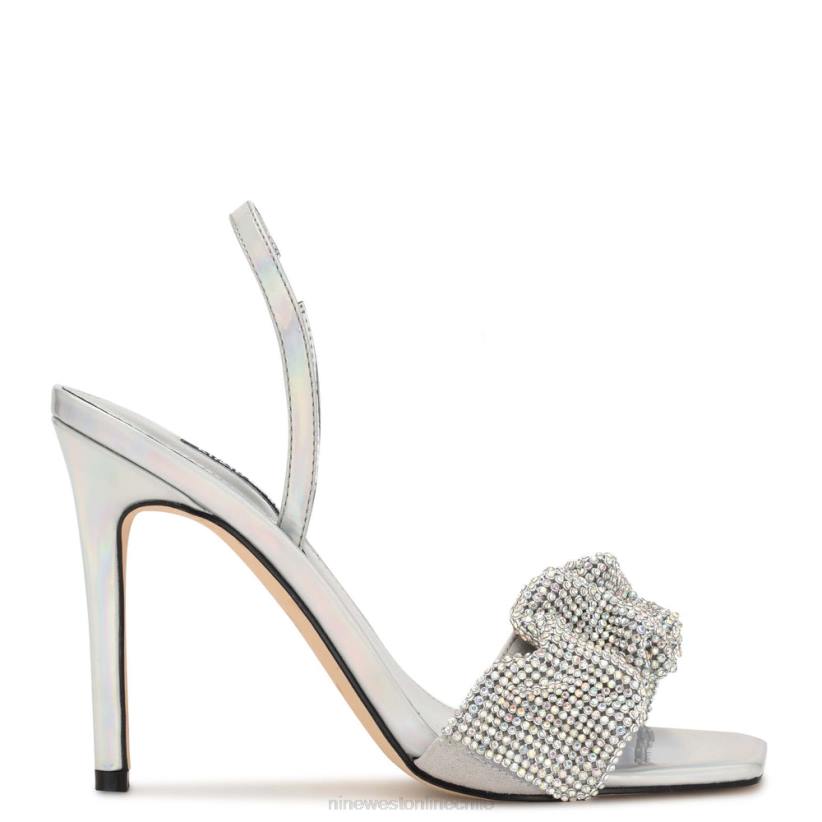 Nine West sandalias taray 2Z2T420 plata iridiscente Nine West sandals