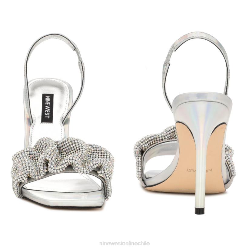 Nine West sandalias taray 2Z2T420 plata iridiscente Nine West sandals