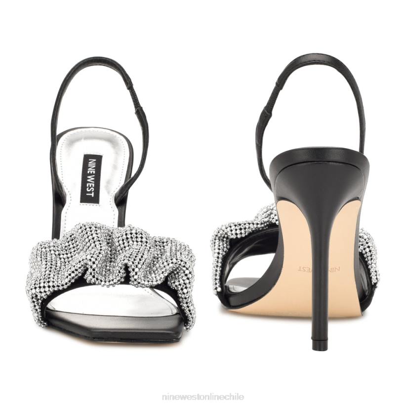 Nine West sandalias taray 2Z2T450 cristal negro Nine West sandals