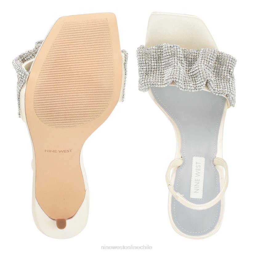 Nine West sandalias taray 2Z2T451 satén marfil Nine West zapatillas chile