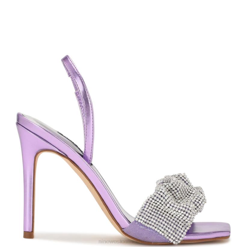 Nine West sandalias taray 2Z2T452 cristal violeta claro Nine West chile carteras