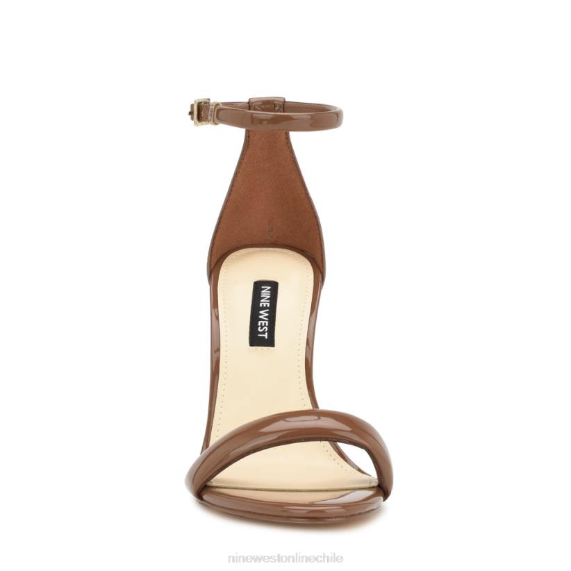 Nine West sandalias teeya con tira en el tobillo 2Z2T210 nueva patente de arce Nine West sandals