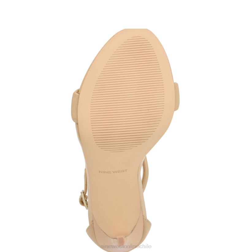 Nine West sandalias teeya con tira en el tobillo 2Z2T211 patente natural ligera Nine West zapatillas chile