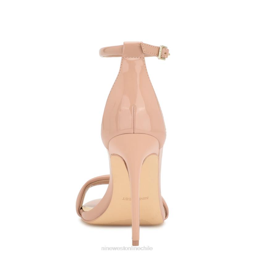 Nine West sandalias teeya con tira en el tobillo 2Z2T212 patente apenas desnuda Nine West chile carteras
