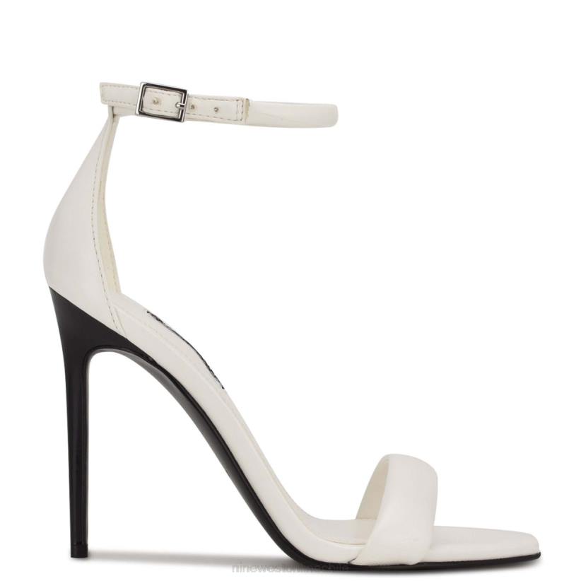 Nine West sandalias teeya con tira en el tobillo 2Z2T630 blanco Nine West sandals