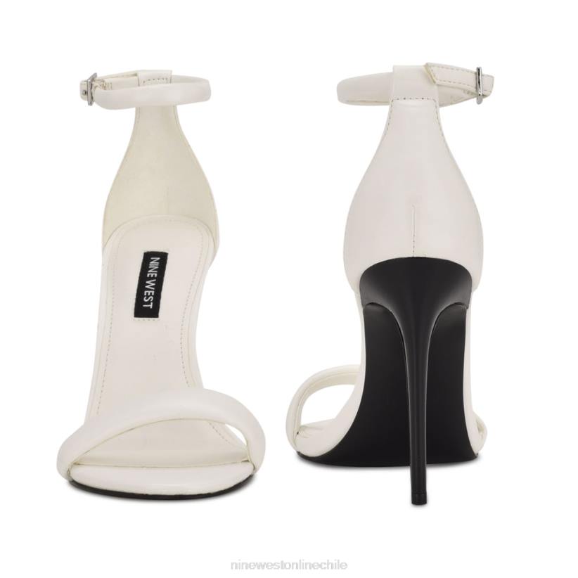 Nine West sandalias teeya con tira en el tobillo 2Z2T630 blanco Nine West sandals