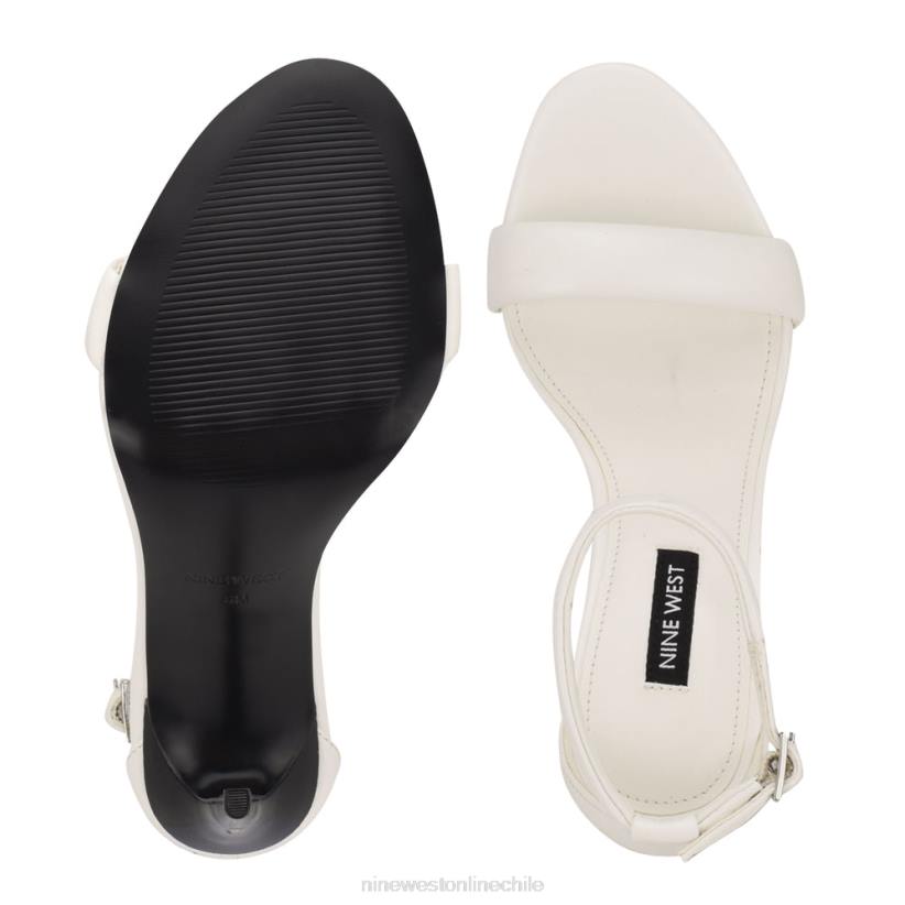 Nine West sandalias teeya con tira en el tobillo 2Z2T630 blanco Nine West sandals