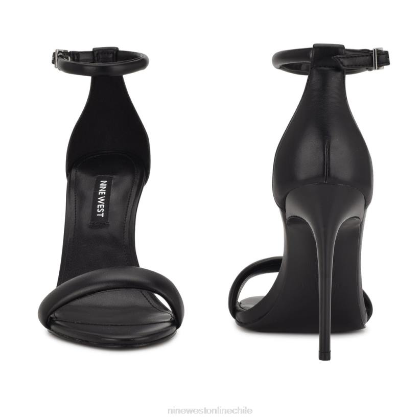Nine West sandalias teeya con tira en el tobillo 2Z2T634 negro Nine West cartera negra