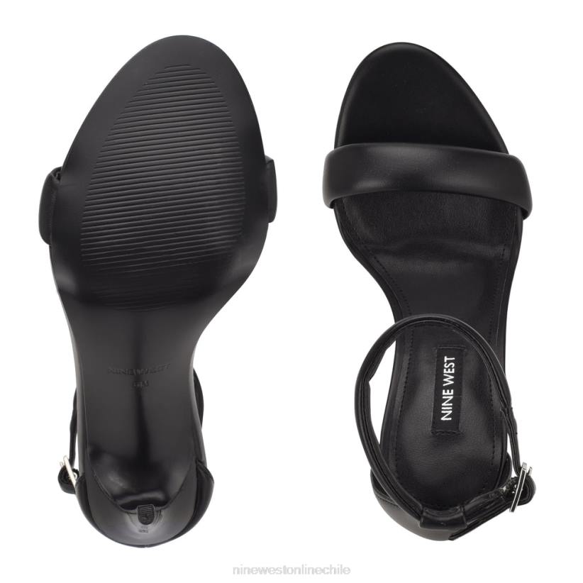 Nine West sandalias teeya con tira en el tobillo 2Z2T634 negro Nine West cartera negra