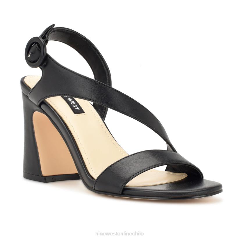 Nine West sandalias ushila de tacón 2Z2T317 negro Nine West shoes