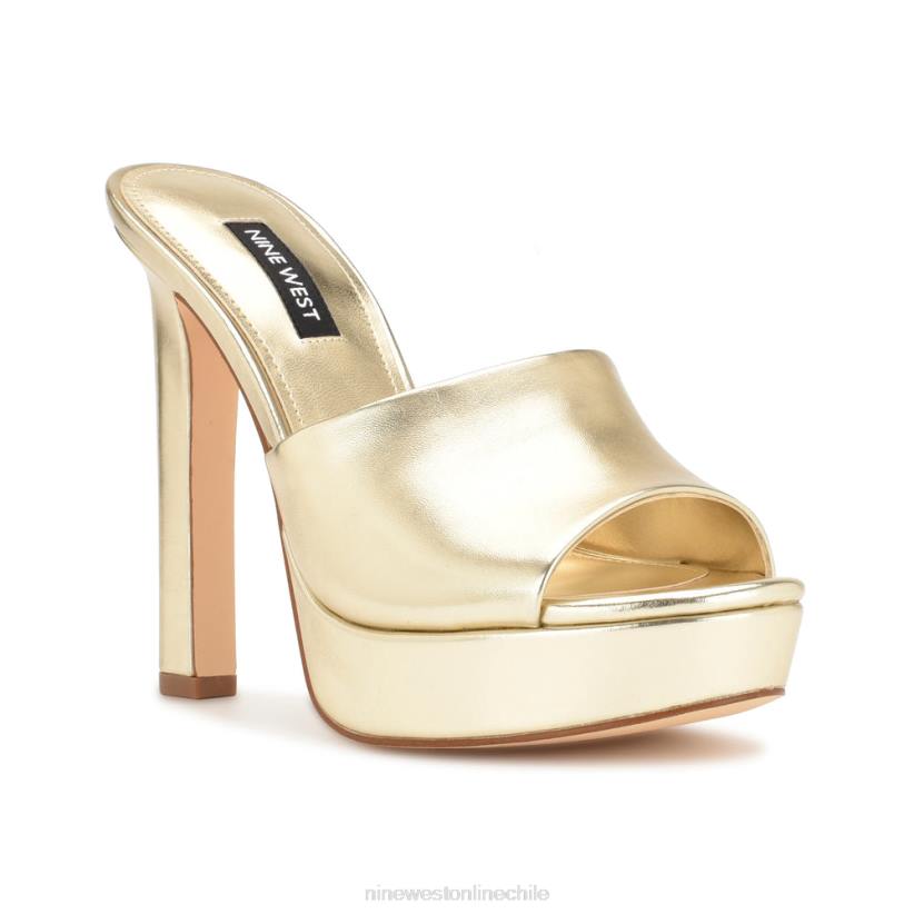 Nine West sandalias wilia con plataforma 2Z2T312 platino Nine West sandals