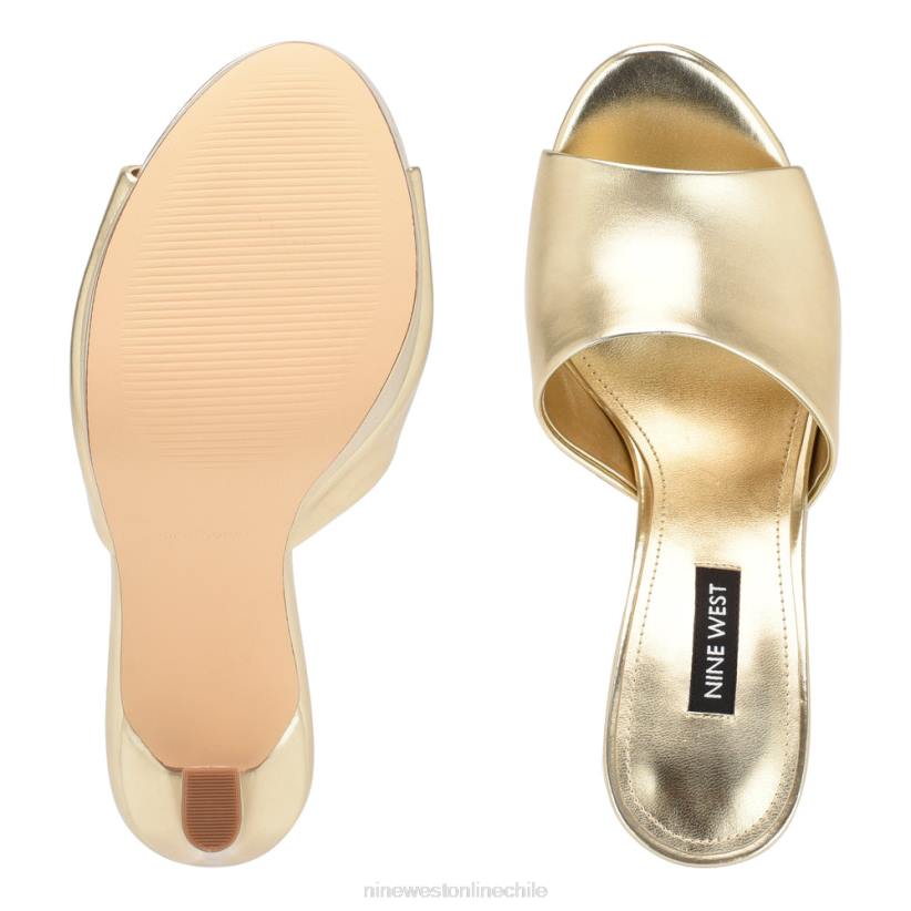 Nine West sandalias wilia con plataforma 2Z2T312 platino Nine West sandals