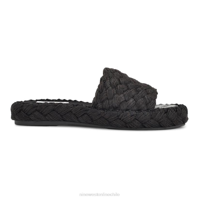 Nine West sandalias Stef tejidas 2Z2T653 negro Nine West shoes