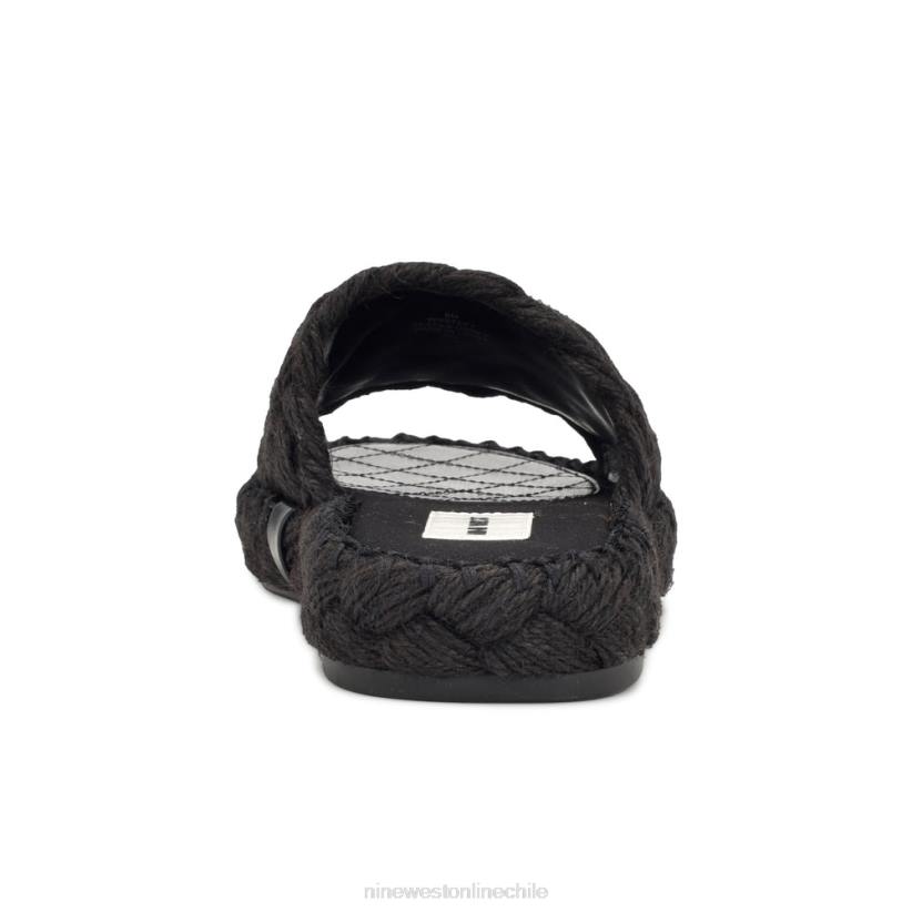 Nine West sandalias Stef tejidas 2Z2T653 negro Nine West shoes