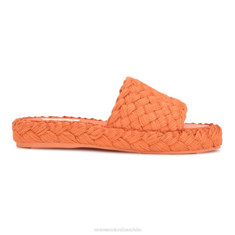 Nine West sandalias Stef tejidas 2Z2T654 naranja Nine West sandals