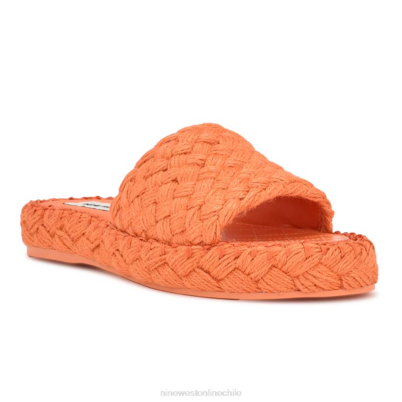 Nine West sandalias Stef tejidas 2Z2T654 naranja Nine West sandals