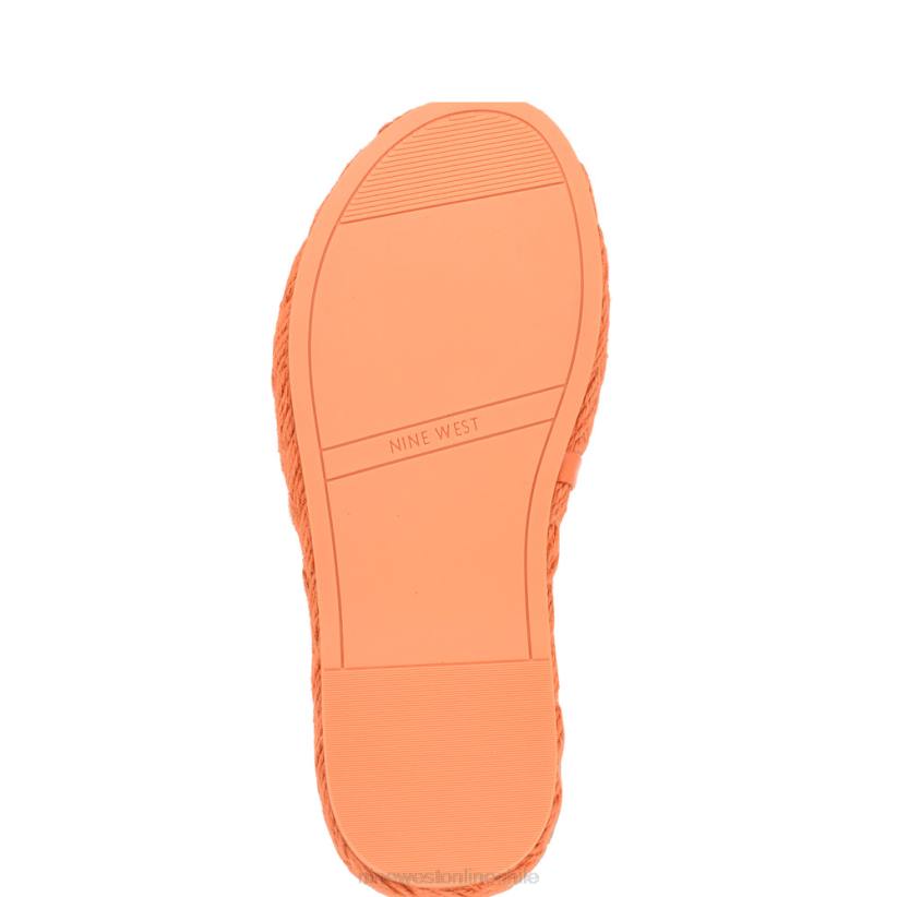 Nine West sandalias Stef tejidas 2Z2T654 naranja Nine West sandals