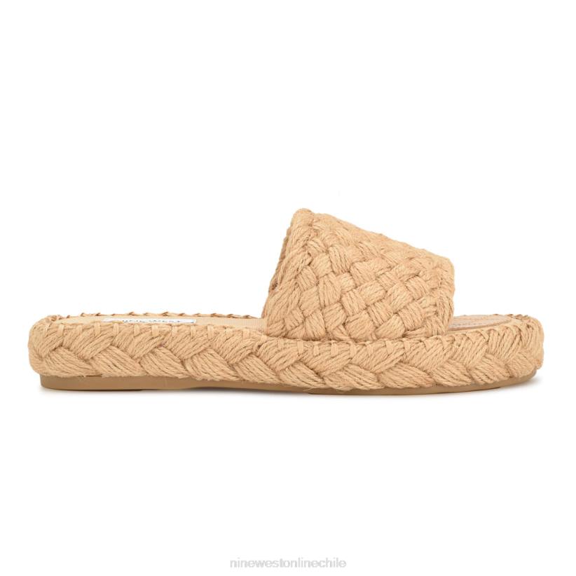 Nine West sandalias Stef tejidas 2Z2T655 natural Nine West zapatillas chile