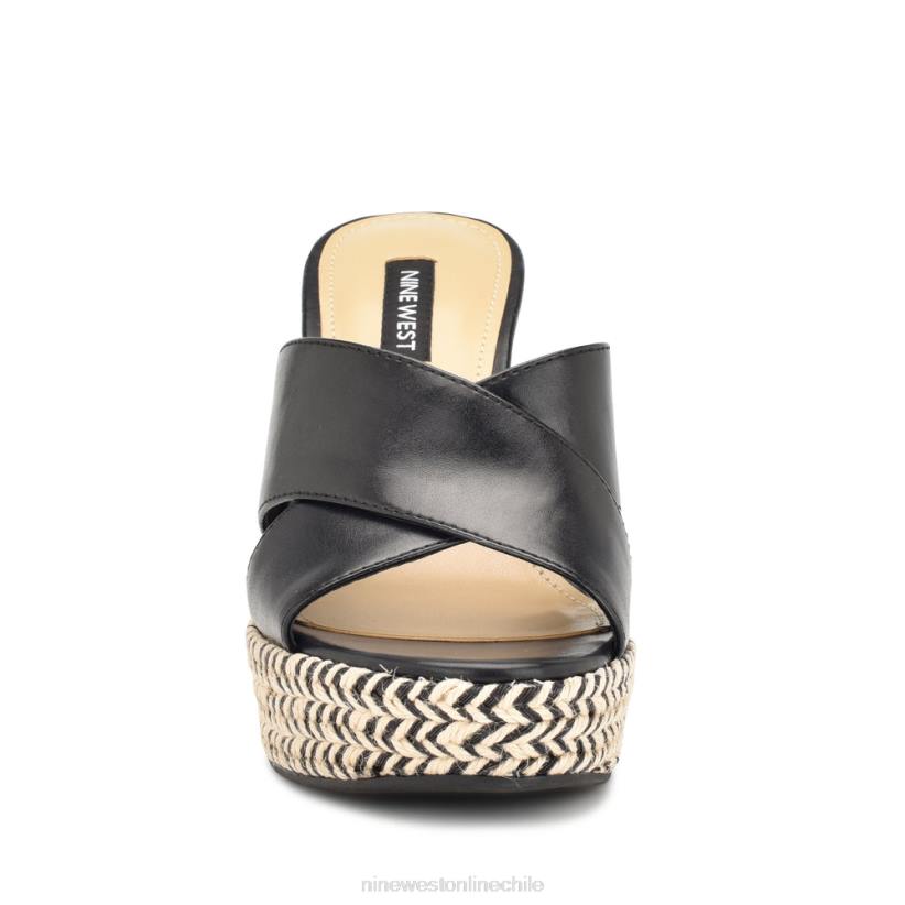 Nine West sandalias con cuña en tonos 2Z2T659 negro Nine West shoes