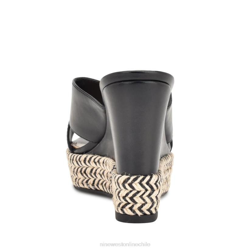 Nine West sandalias con cuña en tonos 2Z2T659 negro Nine West shoes