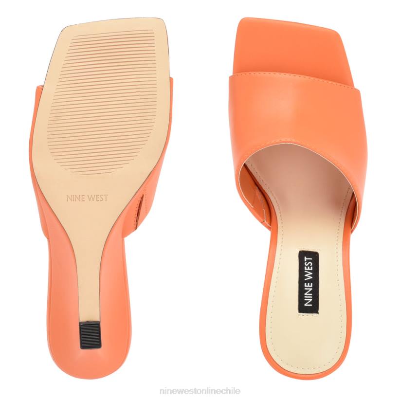 Nine West sandalias con cuña rovah 2Z2T682 naranja Nine West cartera negra