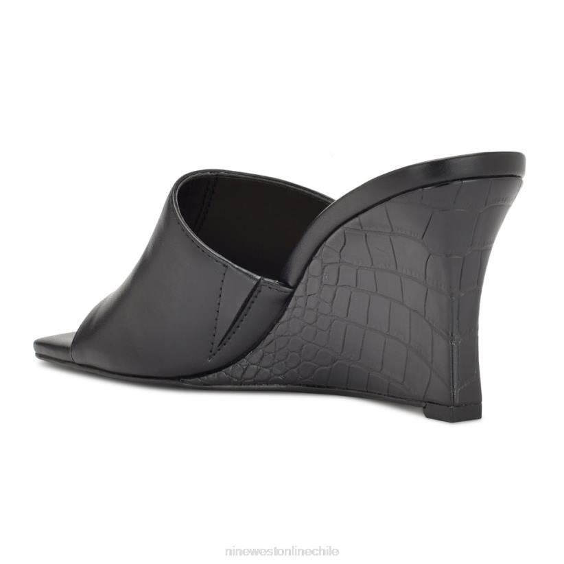Nine West sandalias con cuña rovah 2Z2T683 negro Nine West shoes