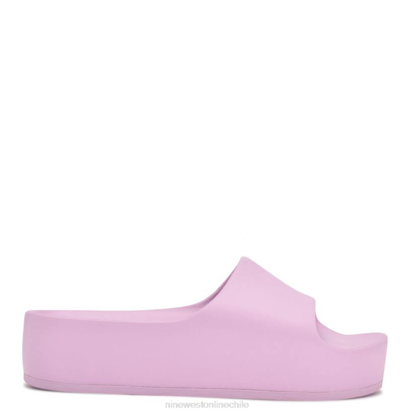 Nine West sandalias con plataforma para piscina 2Z2T676 violeta claro Nine West cartera negra