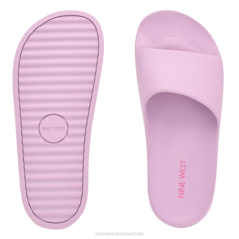 Nine West sandalias con plataforma para piscina 2Z2T676 violeta claro Nine West cartera negra