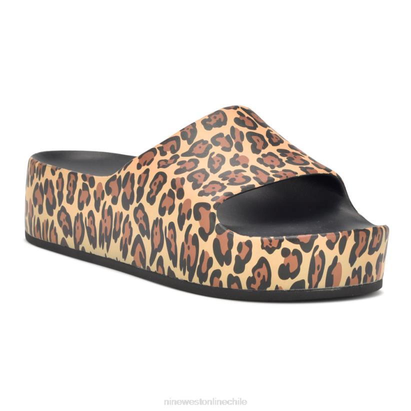 Nine West sandalias con plataforma para piscina 2Z2T677 medio natural Nine West shoes