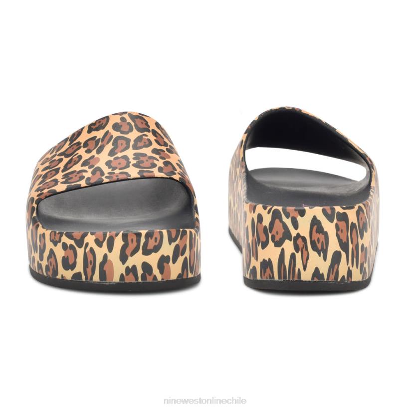 Nine West sandalias con plataforma para piscina 2Z2T677 medio natural Nine West shoes