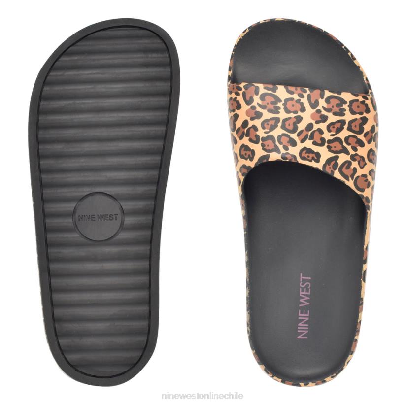 Nine West sandalias con plataforma para piscina 2Z2T677 medio natural Nine West shoes