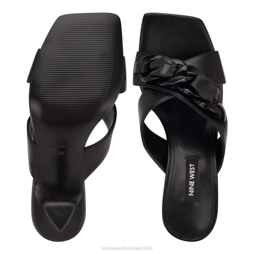 Nine West sandalias con tacón Paytin 2Z2T1918Nine West cartera negra