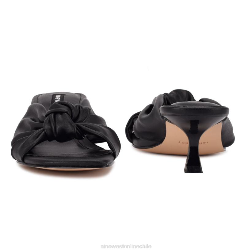 Nine West sandalias con tacón dipa 2Z2T2260 negro Nine West cartera negra