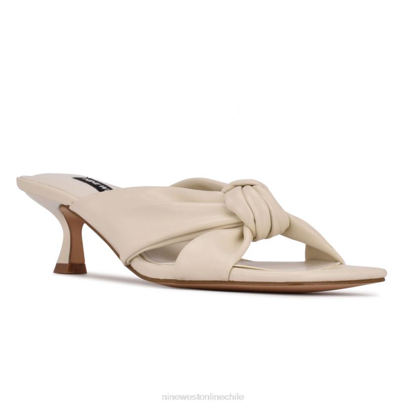 Nine West sandalias con tacón dipa 2Z2T2261 crema elegante Nine West shoes