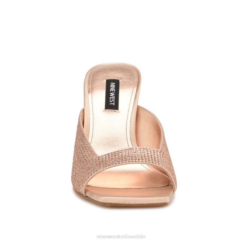 Nine West sandalias de tacón Pyper 2Z2T1745 raso apenas desnudo Nine West shoes