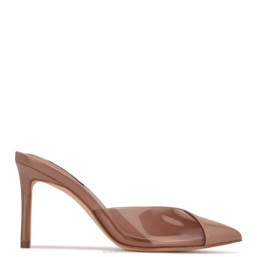 Nine West sandalias de tacón ellia 2Z2T705 patente de arcilla Nine West chile outlet