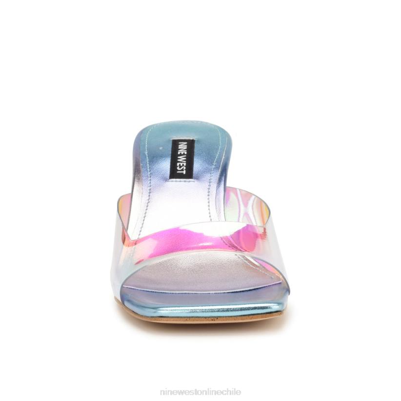 Nine West sandalias de tacón raylen 2Z2T1722 azul multi metalizado Nine West sandals