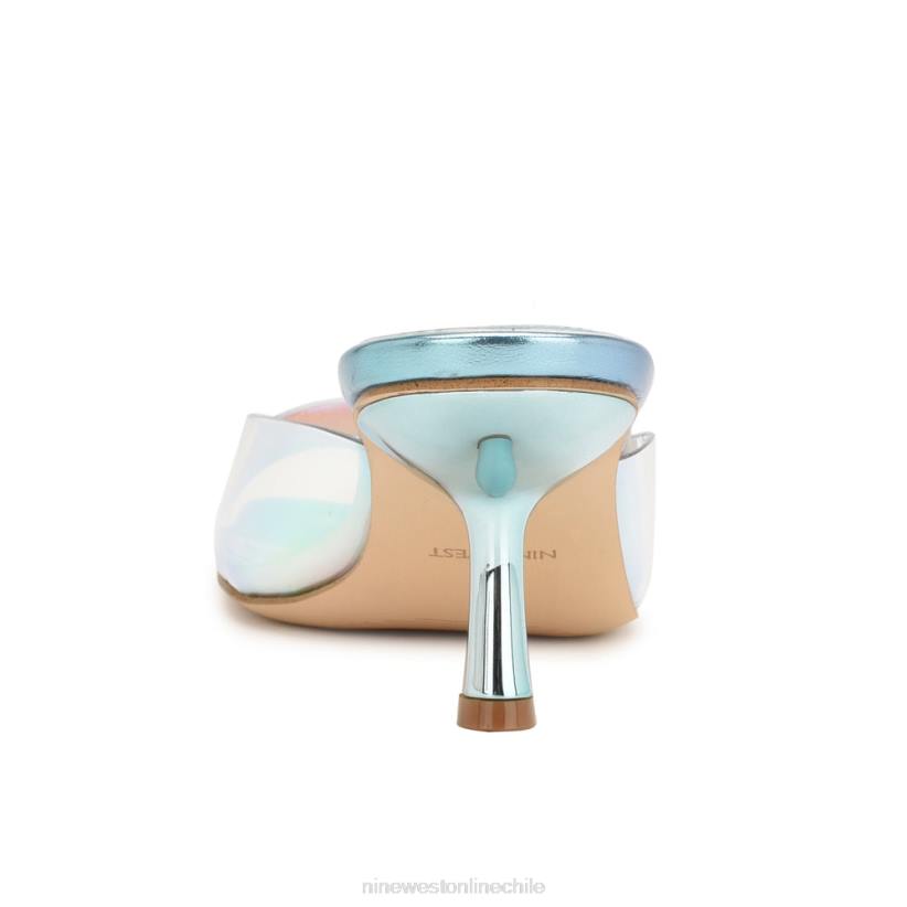 Nine West sandalias de tacón raylen 2Z2T1722 azul multi metalizado Nine West sandals