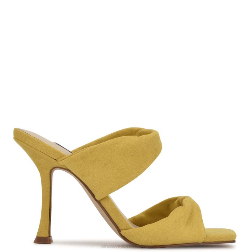 Nine West sandalias de tacón seeya 2Z2T2058 amarillo Nine West sandals