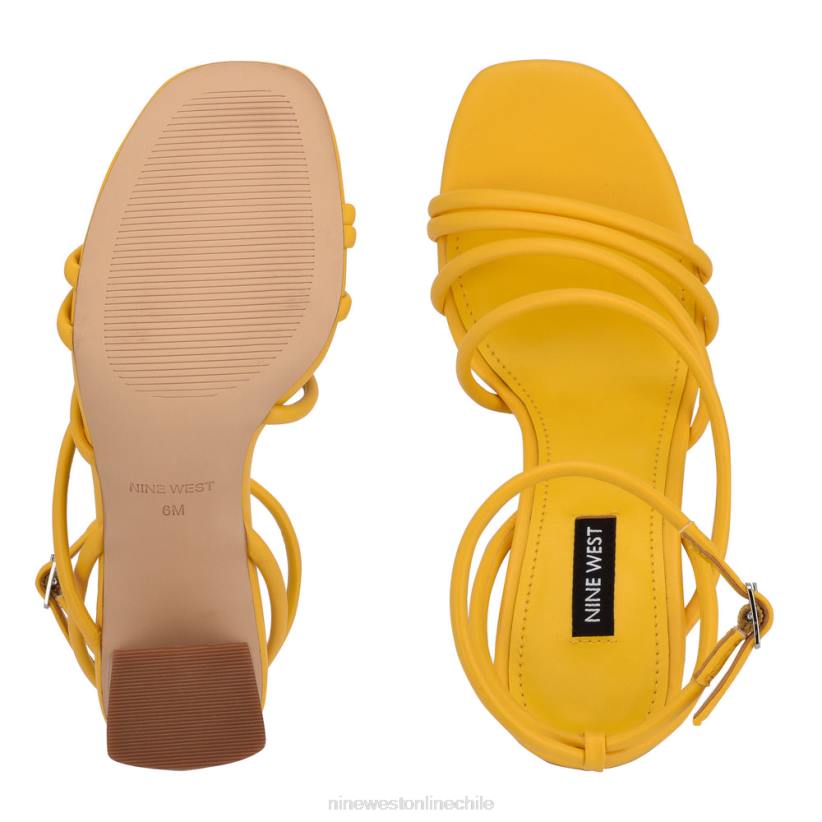 Nine West sandalias de tacón yeap 2Z2T2253 amarillo Nine West chile outlet