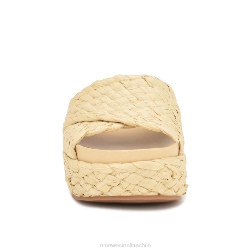 Nine West sandalias estilo alpargata canni 2Z2T647 rafia natural Nine West shoes