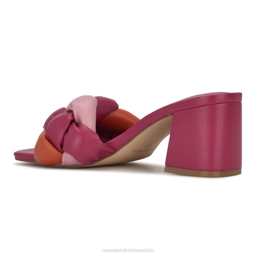 Nine West sandalias gotit con tacón cuadrado 2Z2T1026 rosa caramelo multi Nine West sandals