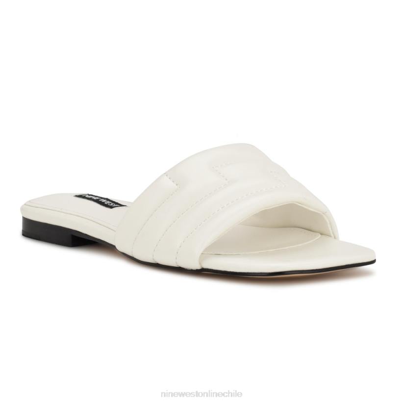 Nine West sandalias planas menqs 2Z2T2088 blanco Nine West sandals